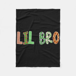 Sports Ller Brother Lil Bro Birthday Party Fleece Blanket