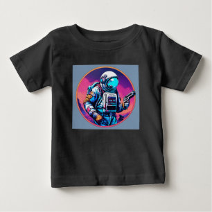 Sports logo with an alien - Kids Tshirt