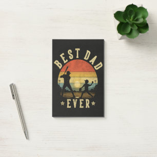 Sports Lover Best Dad Ever Post-it Notes