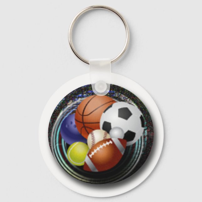 Sports Lover Key Ring (Front)