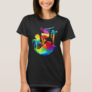 Sports Lover Parkour Arty Acrobat Freerunner T-Shirt