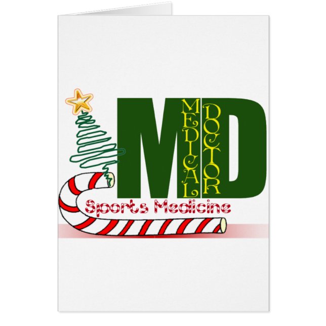 SPORTS MEDICINE CHRISTMAS MD (Front)
