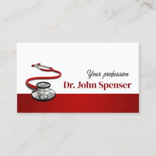 Sports Medicine Doctor Business Card