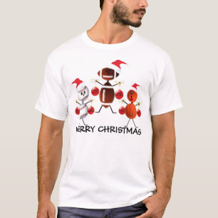 Sports Merry Christmas T-Shirt