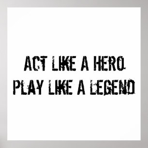 Sports Motivational Poster