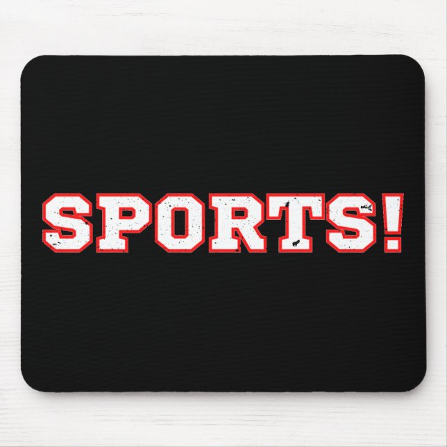 Sports Mouse Mat (Front)