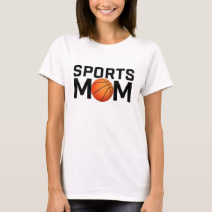 Sports Mum Basketball Design T-Shirt