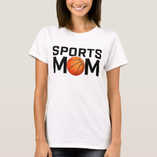 Sports Mum Basketball Design  T-Shirt