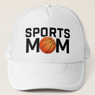 Sports Mum Basketball Design Trucker Hat