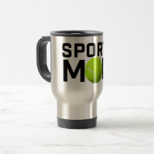 Sports Mum Tennis Design Travel Mug
