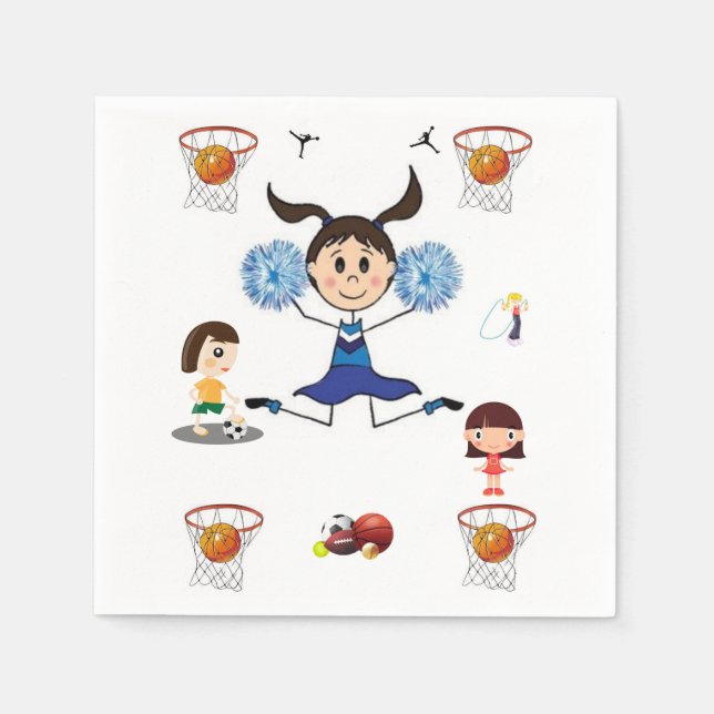 Sports Napkins (Front)