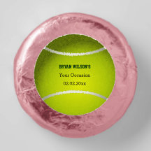 Sports Party Tennis theme Personalised cake pops