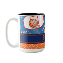 SPORTS Personalise Name Basketball Fan Fun Pattern