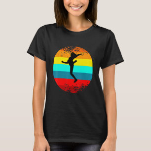 Sports Player Silhouette Graphic Decor Themed Dodg T-Shirt