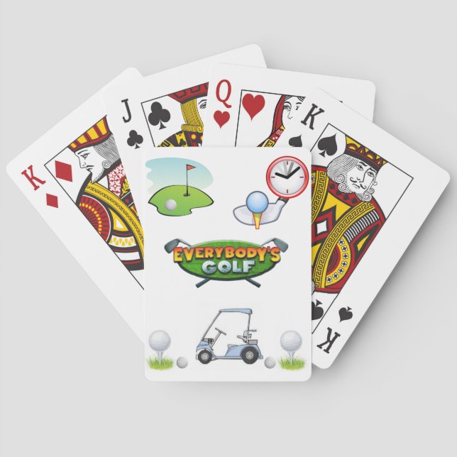 Sports Playing Card Deck (Back)