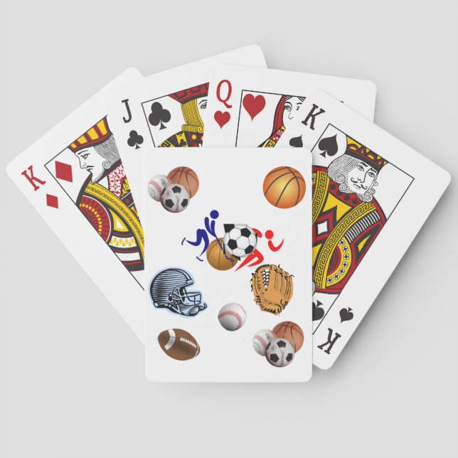 Sports Playing Card Deck (Back)