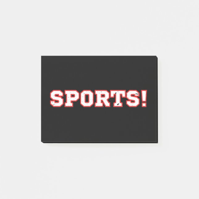 Sports Post-it Notes (Front)