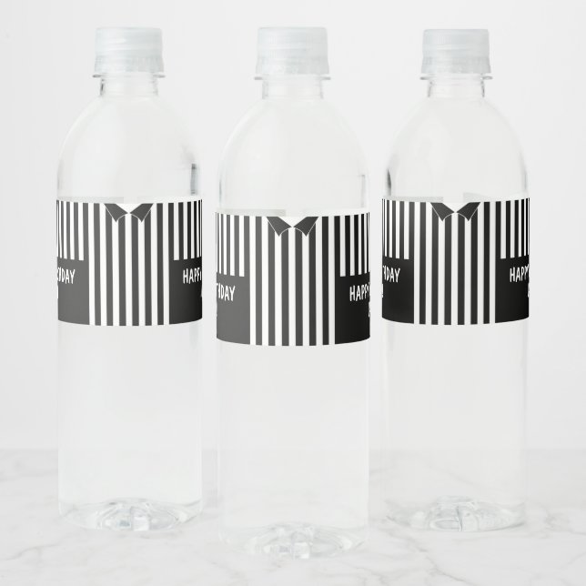 Sports Referee Water Bottle Label (Bottles)