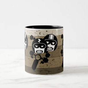 Sports & Road Trip Motorcycle Enthusiasts Two-Tone Coffee Mug