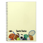 Sports Spiral-Bound Notebook