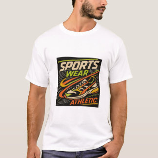 Sports Style Retro Shoe - D T-Shirt