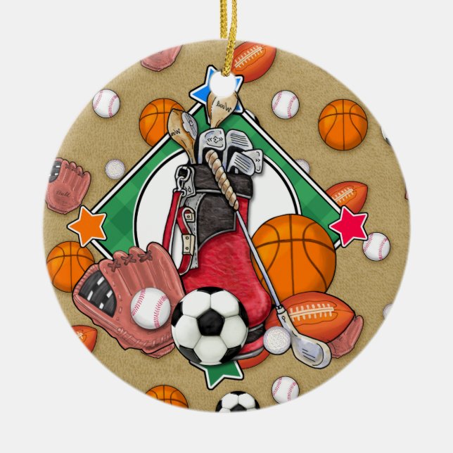 Sports Tag / Ornament - SRF (Front)
