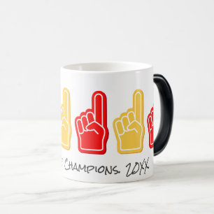 Sports TEAM NAME CHAMPIONS YEAR Red Yellow Hand #1 Magic Mug