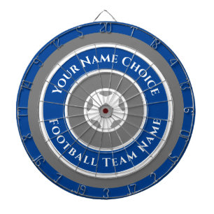 Sports Team Personalised in Blue Dart Board