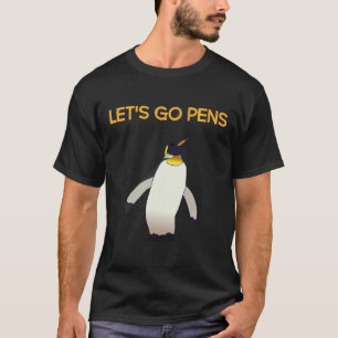 Sports Tee#39;s Lets Go Pens Funny Hockey Penguins T-Shirt