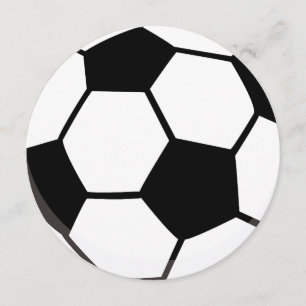 Sports Theme Soccer   Football  Party Invitation