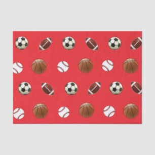 Sports Themed Gift Tissue Paper