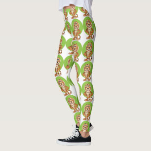 Sports tiger eye cat Personalise Destiny Destiny'S Leggings