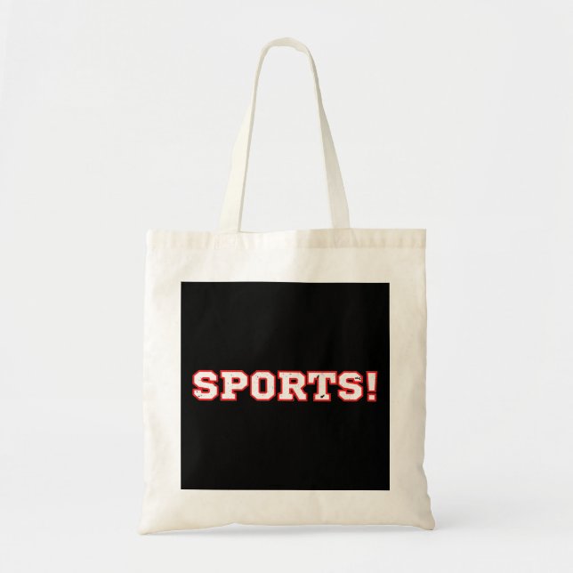 Sports Tote Bag (Front)