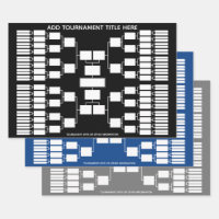 Sports Tournament Bracket for 64 Team Start