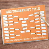 Sports Tournament Bracket