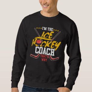 Sports Trainer Ice Hockey Coach Training Coach Sweatshirt