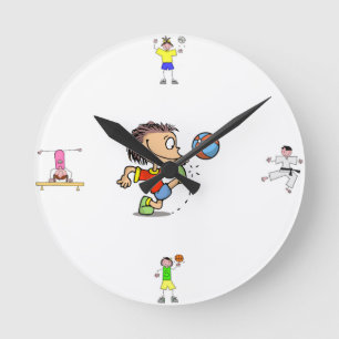 Sports Wall Clock