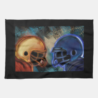 Sports warriors tea towel