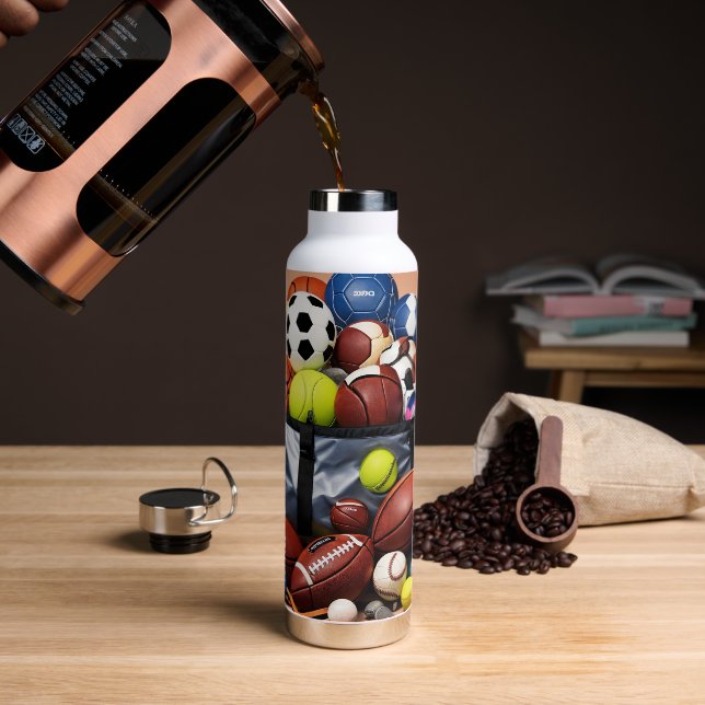 Sports Water Bottle (Coffee)