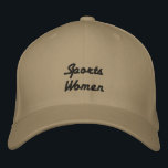 Sports Women Text Name Flexfit Wool Khaki Colour Embroidered Hat<br><div class="desc">Sports Women Text Name Flexfit Wool Khaki Colour Embroidered Baseball Cap, Size of the Flexfit Wool Cap is L/XL, 7 1/8" - 7 5/8" and You can able to edit the Text. Colour Type is Khaki. The Flexfit Wool Cap is a type of hat known for its comfort, flexibility, and...</div>