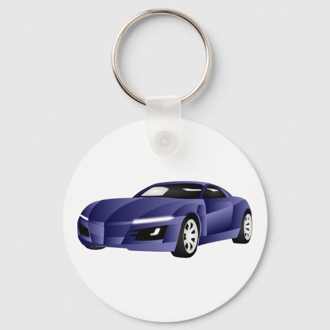 Sportscar Key Ring (Front)
