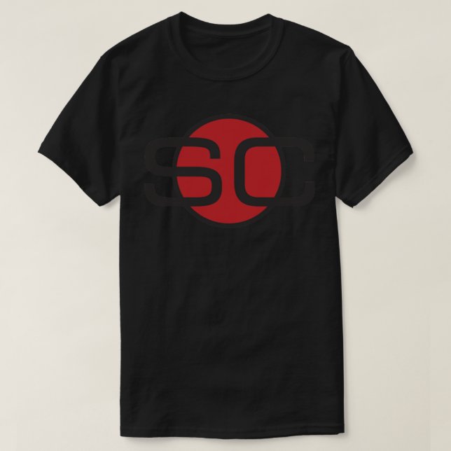 SportsCenter Logo   ESPN Classic T Shirt (Design Front)