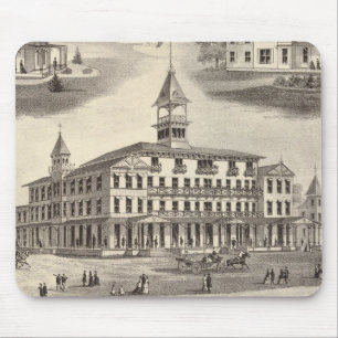 Sportsman's Hall & Cottages Mouse Mat