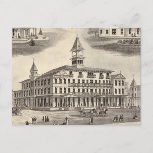 Sportsman's Hall & Cottages Postcard