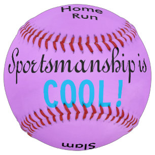 Sportsmanship is cool ! Softball