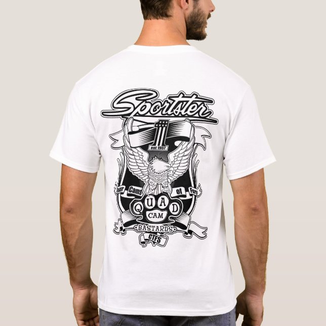 Sportster Pride (Back) T-Shirt (Back)