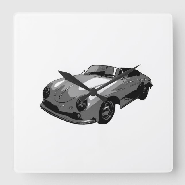 ~Sportster~ wall clock~ Square Wall Clock (Front)
