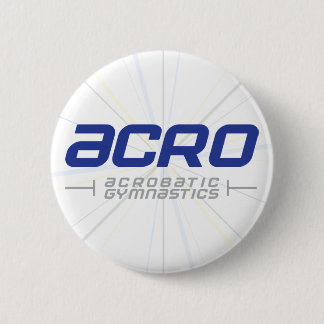 Sporty Acrobatic Gymnastics Button