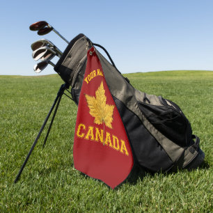Sporty Canada Golf Towel Canada Golf Towels 