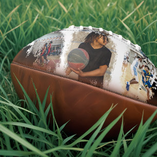 Sporty Custom Player Name & Number 3 Photo Collage American Football